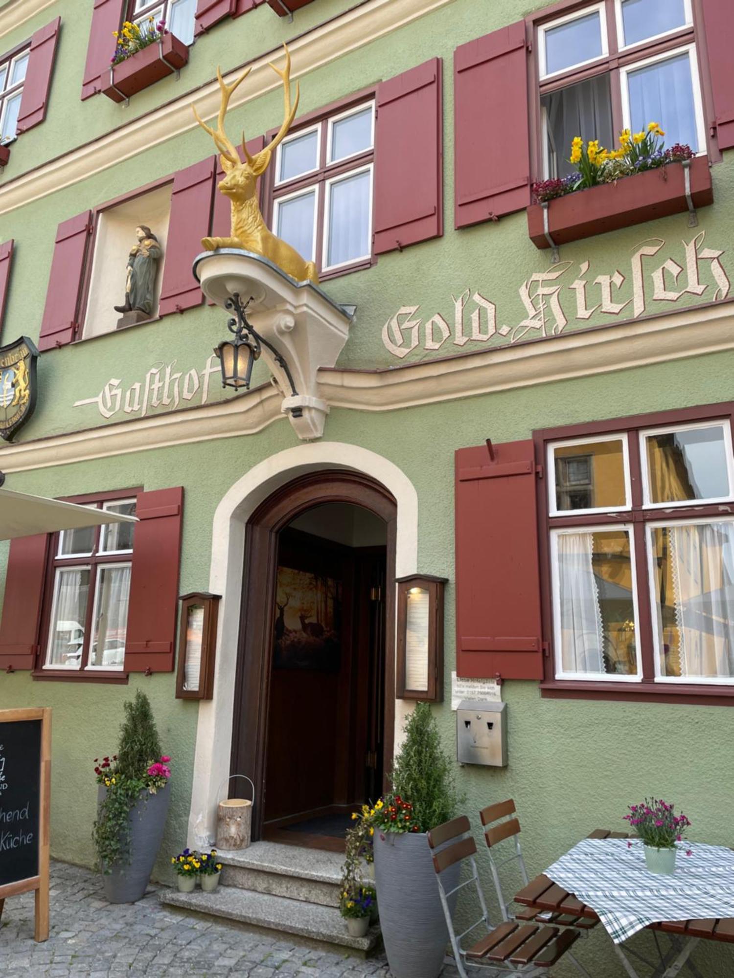 Goldner Hirsch Hotel Dinkelsbuehl Exterior photo